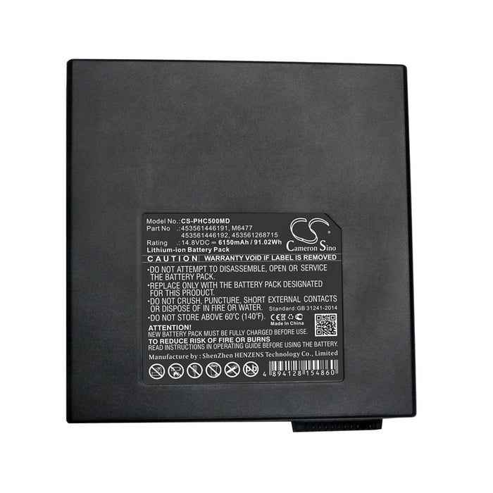 CS-PHC500MD : Battery for Philips Ultrasound CX30, Ultrasound CX50, Echographe CX50 and others - Replaces Philips 453561446191, M6477, 453561446192 and others