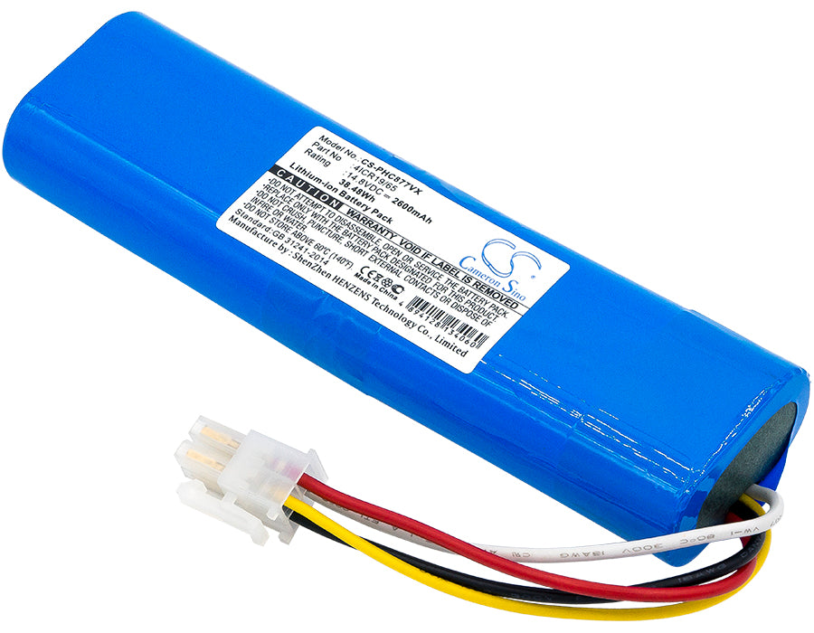 CS-PHC877VX : Battery for Philips FC8772, FC8710, FC8776 and others - Replaces Philips 4ICR19/65, CP0111/01, 3000-014-15881