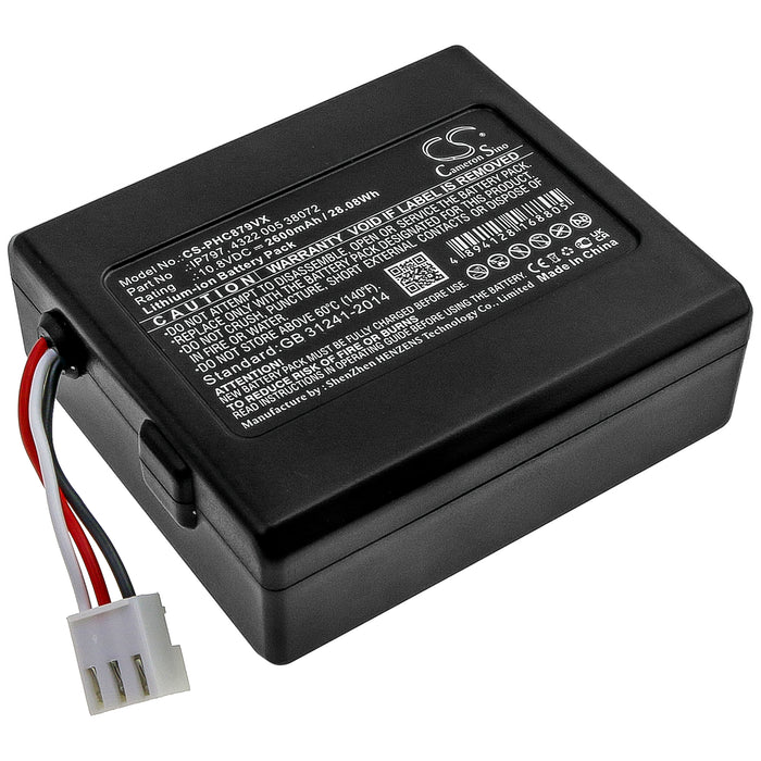 CS-PHC879VX : Battery for Philips FC8794, FC8792, FC8007/01 and others - Replaces Philips IP797, 4322 005 38072