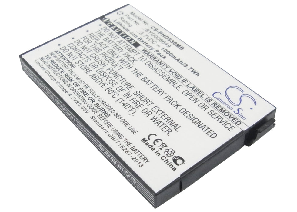 CS-PHD530MB : Battery for BT Video Baby Monitor 1000, BM1000 - Replaces BT BYD006649