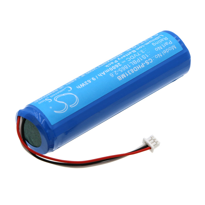 CS-PHD831MB : Battery for Philips Avent SCD833, Avent SCD833/26, Avent SCD835 and others - Replaces Philips 1S1PBL1865-2.6