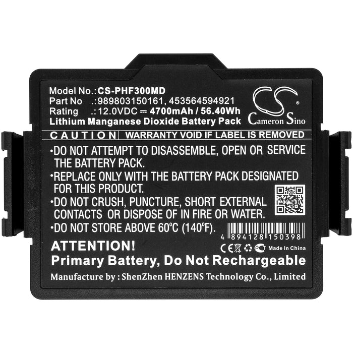 CS-PHF300MD : Battery for Philips HeartStart FR3 AED, DSA HeartStart FR3, HeartStart FR3 AED defibrillator and others - Replaces Philips 989803150161, 453564594921, 453564288031