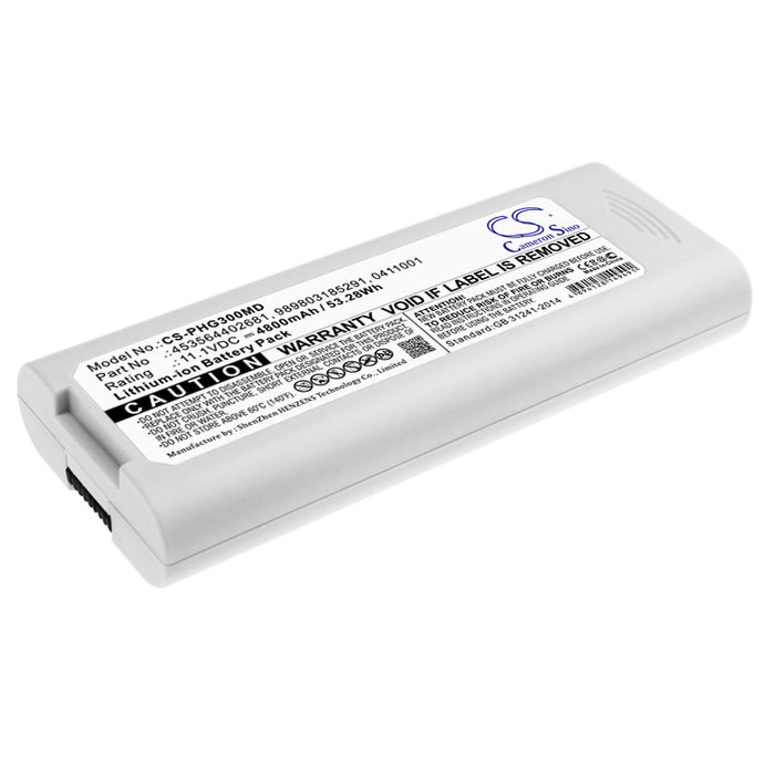 CS-PHG300MD : Battery for Philips TC10, TC20 - Replaces Philips 989803185291, 453564402681, 0411001