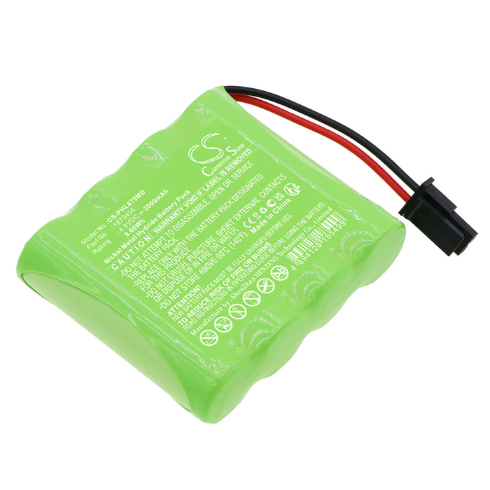 CS-PHL870MD : Battery for Philips Lifeline GoSafe Mobile Alert System 870435, GoSafe Mobile Alert System - Replaces Philips 1870435, B11923