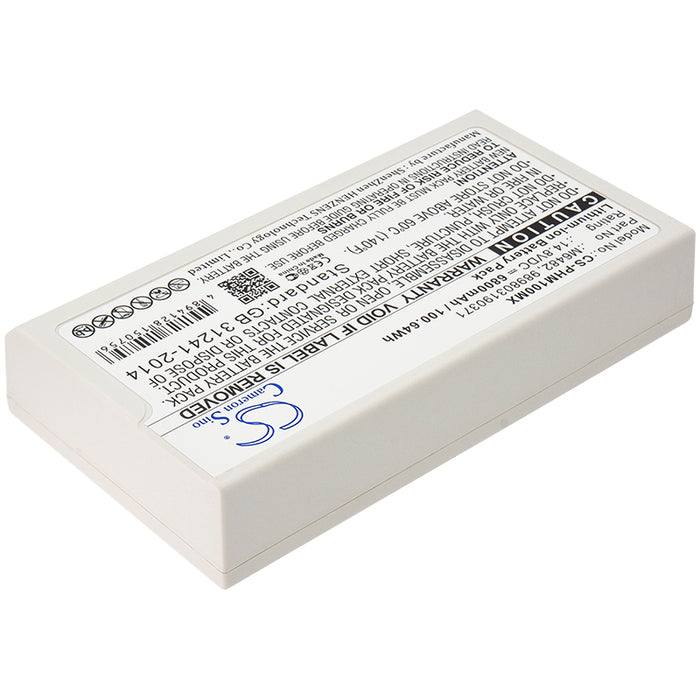 CS-PHM100MX : Battery for Philips Defibrillator DFM100, Defibrillator DFM-100, Efficia DFM100 - Replaces Philips M6482, 9898031903, 989503190371 and others