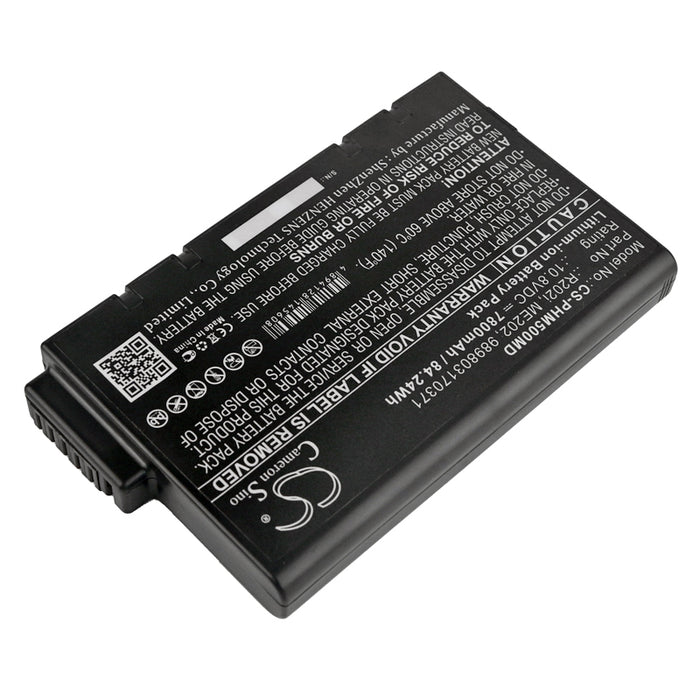 CS-PHM500MD: 10.8v Li-ION battery for Philips, TSI, Agilent, Tektronix, Drager, AeroTrak, MAQUET etc.