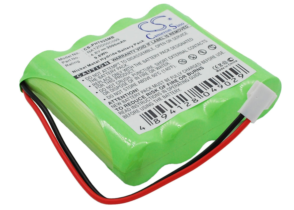 CS-PHT920MB : Battery for Cobra CP200, CP200S - Replaces Philips NA120D05C099, T111, 70AAS4BMU