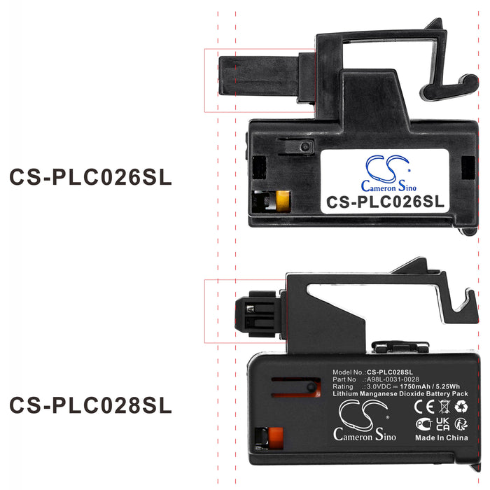 CS-PLC028SL : Battery for FANUC ISV ALPHA, BETA ISV, BETA iSVSP and others - Replaces FANUC A98L-0031-0028, A02B-0323-K102