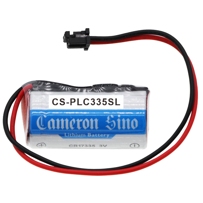 CS-PLC335SL : Battery for Mitsubishi Q02CPU, Q02HCPU, Q06HCPU and others - Replaces Mitsubishi CR17335SE-MC, 130376, BKO-C10811H03 and others