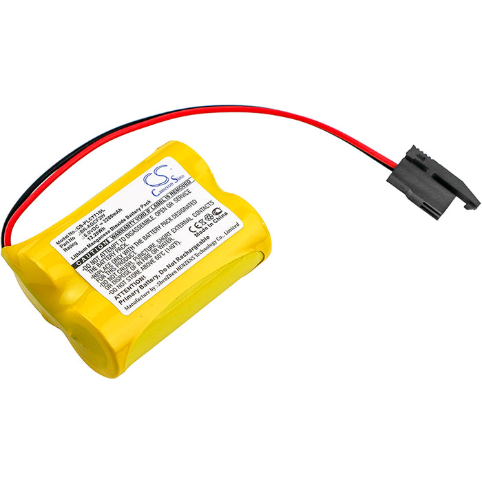 CS-PLC771SL : Battery for GE Fanuc A98L-0031-0011/L, A98L-0031-0011/L, A06B-6093-K001 - Replaces GE BR-AGCF2W