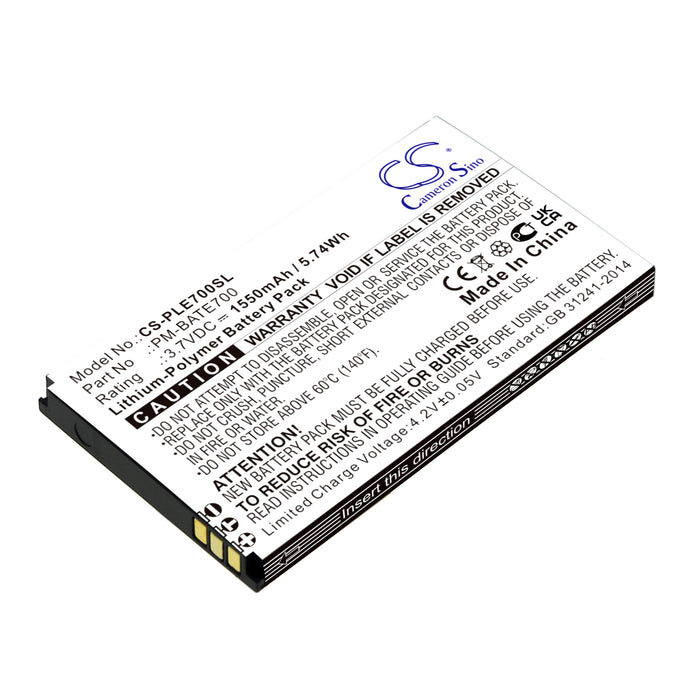 CS-PLE700SL : Battery for Plum E700, RAM 7 - Replaces Plum PM-BATE700