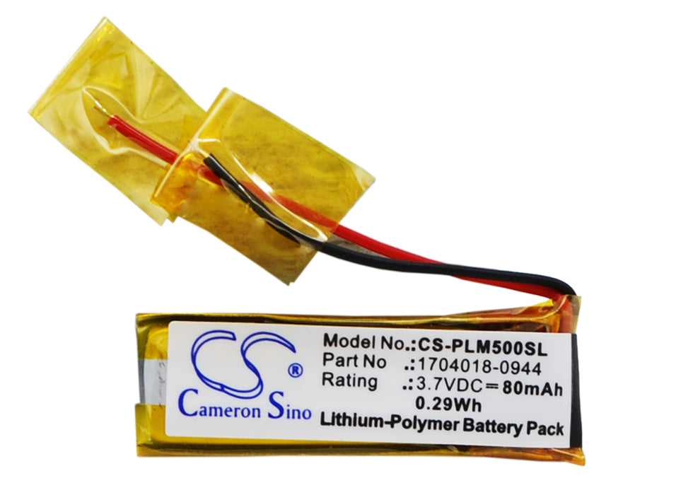 CS-PLM500SL : Battery for Plantronics M50, Discovery 650E, Discovery 640E and others - Replaces Plantronics 1704018-0944, 71468-01