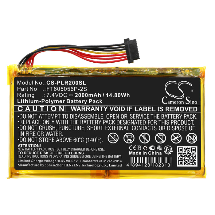 CS-PLR200SL : Battery for Polaroid Pop, Pop 2.0, POLPOL1PK - Replaces Polaroid FT605056P-2S