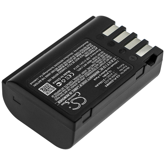 CS-PLS500MX : Battery for Panasonic Lumix DC-S5, Lumix DC-S5K, Lumix GH5 and others - Replaces Panasonic DMW-BLK22, DMW-BLK22GK