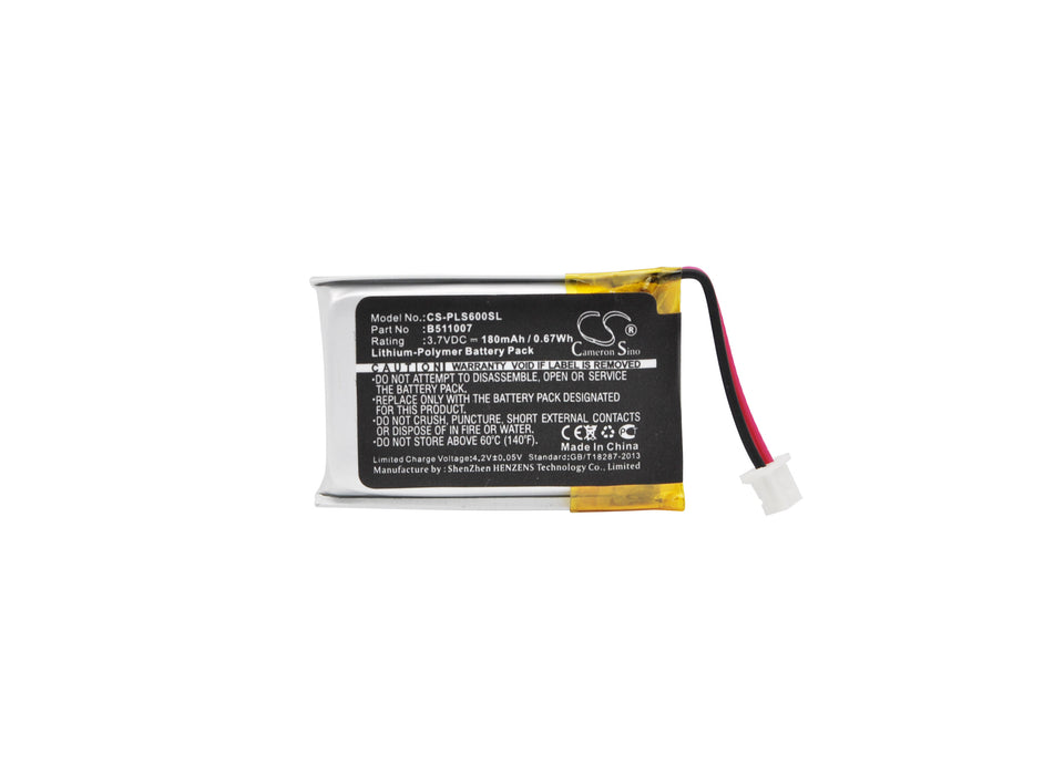 CS-PLS600SL : Battery for Plantronics CS60, HL10 - Replaces Plantronics B511007, 452128, 6535801