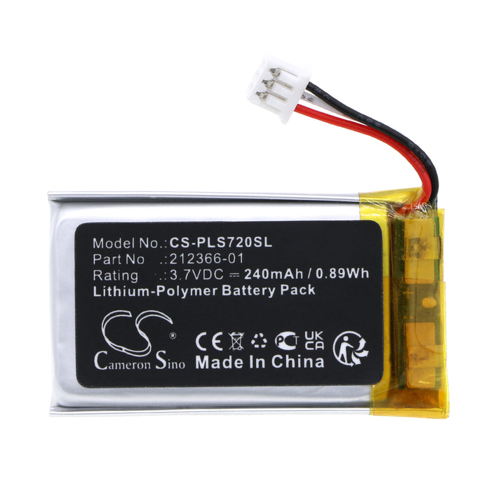 CS-PLS720SL : Battery for Poly Savi 7200 - Replaces Plantronics 212366-01, 216261-01