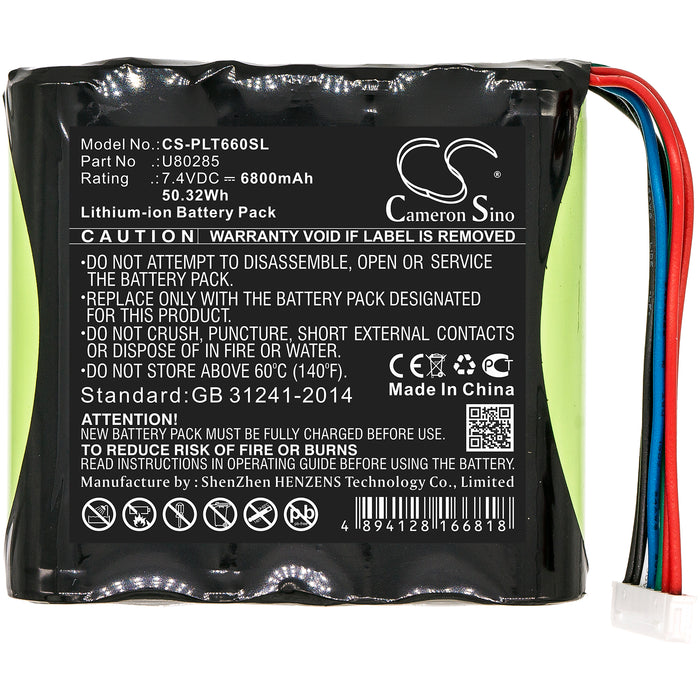 CS-PLT660SL : Battery for Platinum Tools T66006B, NetXpert XG2 - Replaces Platinum Tools U80285, TXGBATX