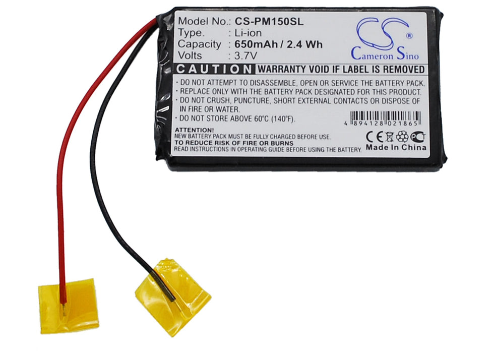 CS-PM150SL : Battery for Palm M150, M155, Zire 21 and others