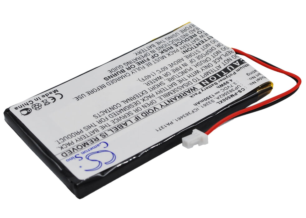 CS-PM500XL : Battery for Palm M515, M500, M505 - Replaces Palm UP383562A, S3261, ICF383461 and others