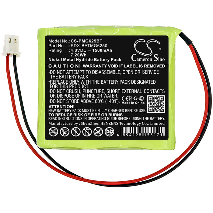 CS-PMG625BT : Battery for Paradox Magellan MG6250, MG6250 Control Panel, Magellan 6250 Console - Replaces Paradox PDX-BATMG6250