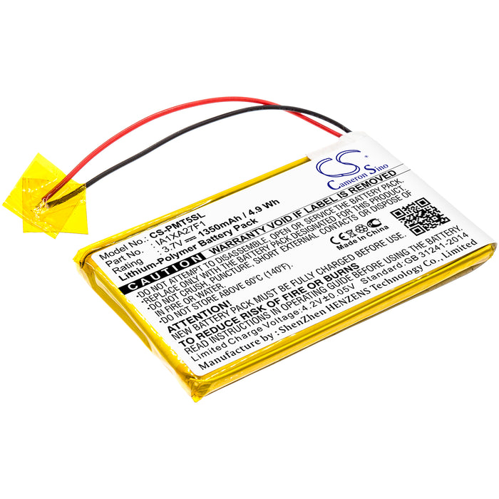 CS-PMT5SL : Battery for Palm Tungsten T5 - Replaces Palm IA1XA27F1