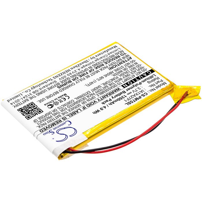 CS-PMT5SL : Battery for Palm Tungsten T5 - Replaces Palm IA1XA27F1