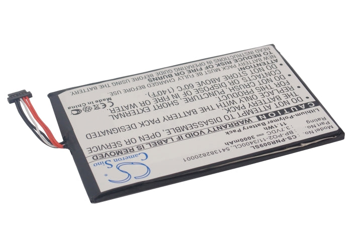 CS-PNR009SL : Battery for Pandigital Novel 9, R90L200, Supernova DLX 8 and others - Replaces Pandigital BP-PO2-11/3400CL, 541382820001