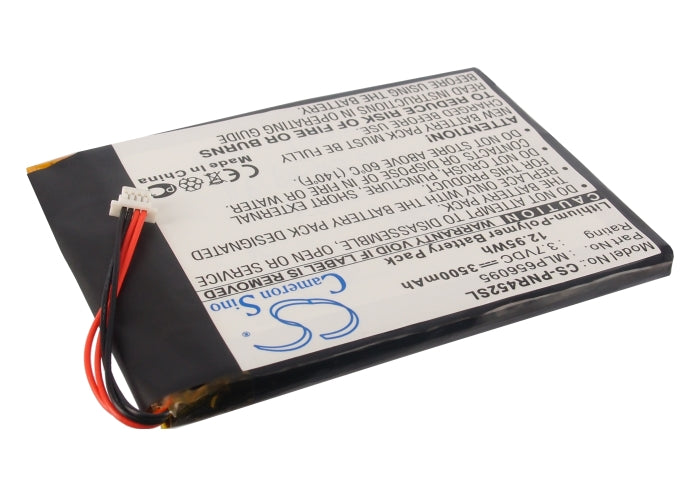 CS-PNR452SL : Battery for Pandigital R70F452, R70A200, R70B200 and others - Replaces Pandigital MLP656095