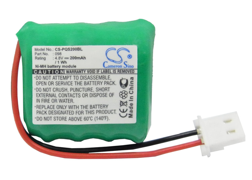 CS-PQS200BL : Battery for PSC Quick Check 150, Quick Check 200 - Replaces PSC 098