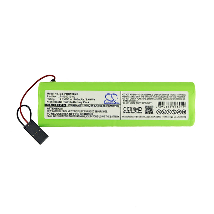 CS-PRB100MD : Battery for Puritan Bennett Renaissance II, 49221900, PB100 and others - Replaces Puritan Bennett P-495219-00, B11307, 5069