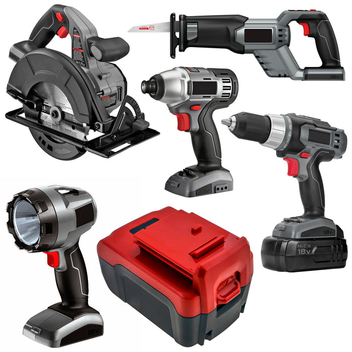 CS-PRC180PH : Battery for Porter Cable PC18CS, PC1800RS, PC1800D and others - Replaces Porter Cable PC18B, PC18BL, PC18BLX and others