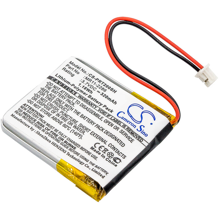 CS-PRT200SH : Battery for Casio PRT-2GP - Replaces Casio MR11-2286