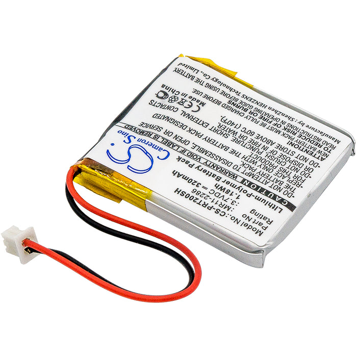 CS-PRT200SH : Battery for Casio PRT-2GP - Replaces Casio MR11-2286