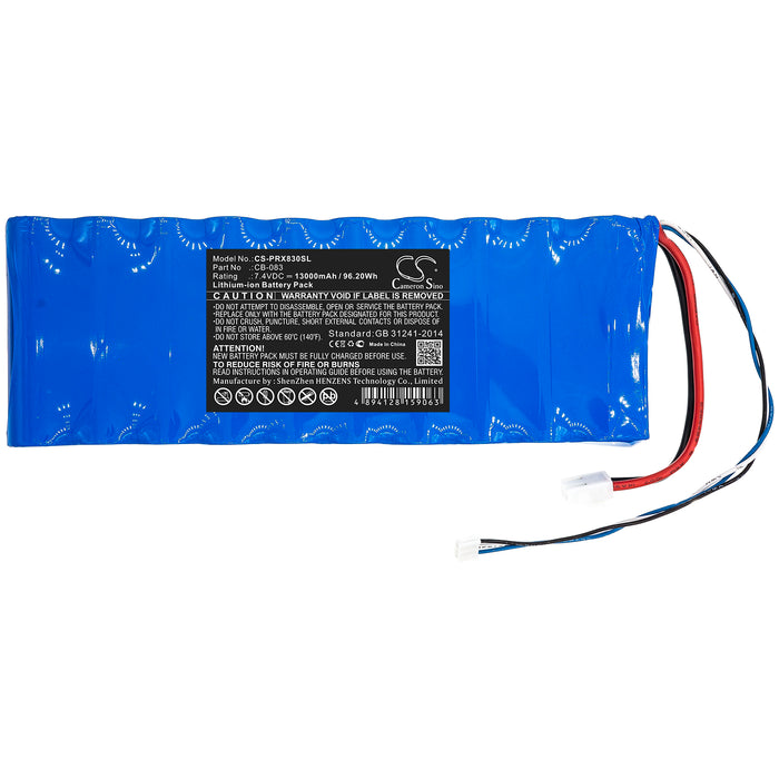 CS-PRX830SL : Battery for Promax HD Ranger - Replaces Promax CB-083