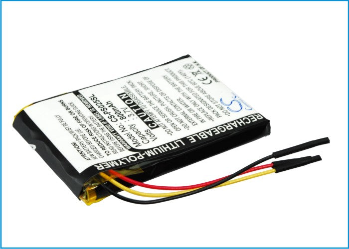 CS-PS025SL : Battery for Philips GoGear SA6015, GoGear SA6025, GoGear SA6025/97 and others