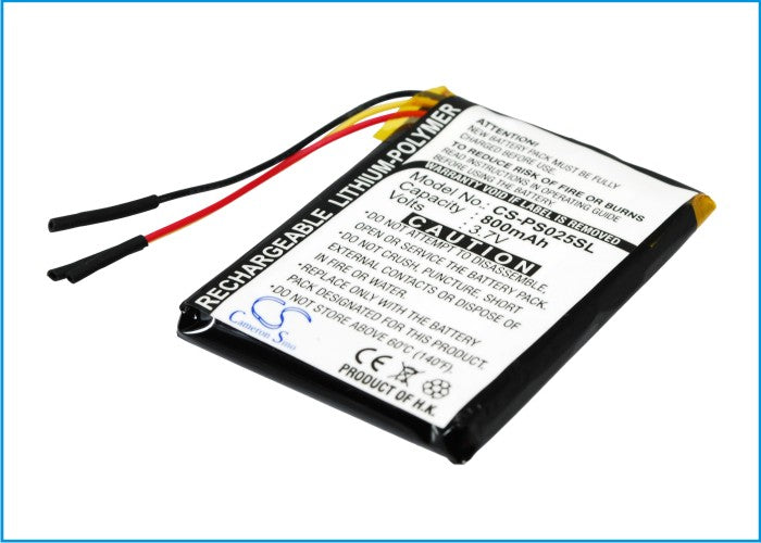 CS-PS025SL : Battery for Philips GoGear SA6015, GoGear SA6025, GoGear SA6025/97 and others