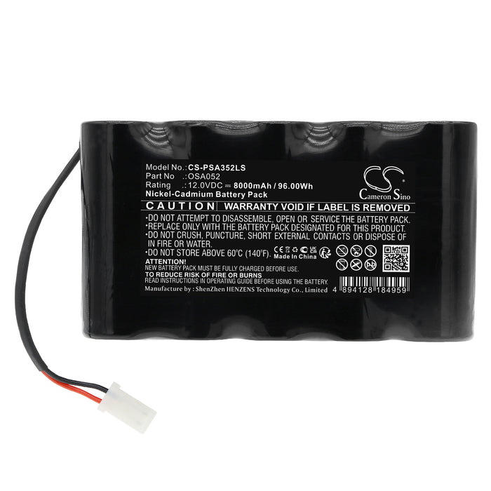 CS-PSA352LS : Battery for PowerSonic A35241 - Replaces Powersonic OSA052