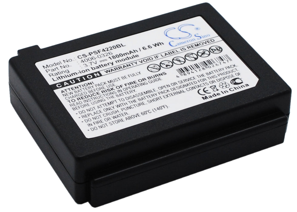 CS-PSF4220BL : Battery for PSC Falcon 4220 - Replaces PSC 4006-0326