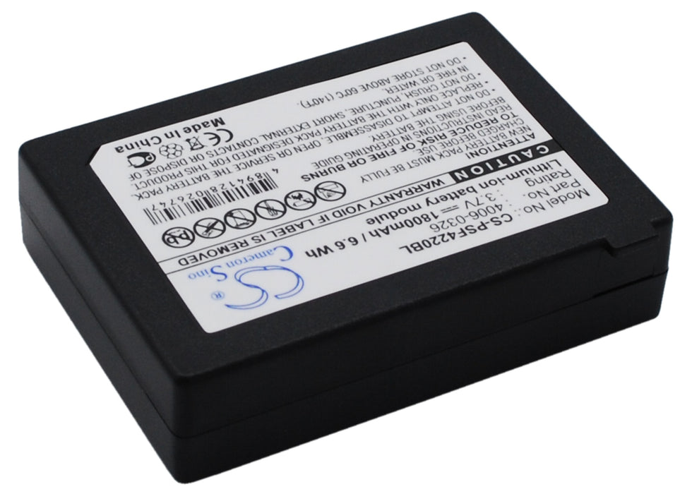 CS-PSF4220BL : Battery for PSC Falcon 4220 - Replaces PSC 4006-0326