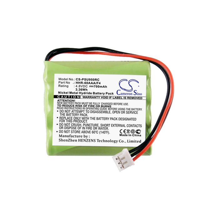 CS-PSU950RC : Battery for Philips Pronto TSU6000/01, Pronto TSU3500, Pronto DS3000 and others - Replaces Philips 2422-526-00148, 8100-911-02101, H-AAA700B and others