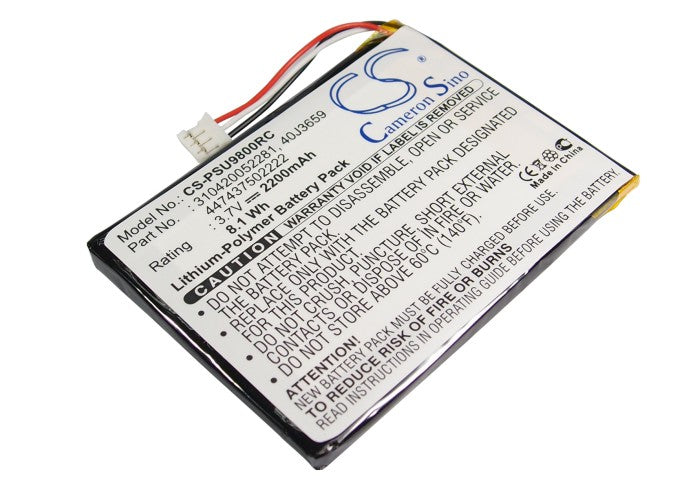 CS-PSU9800RC : Battery for Philips Pronto TSU-9800, Pronto TSU-9800I, Pronto PC9800I/17 and others - Replaces Philips 310420052281, 40J3659, 447437502222