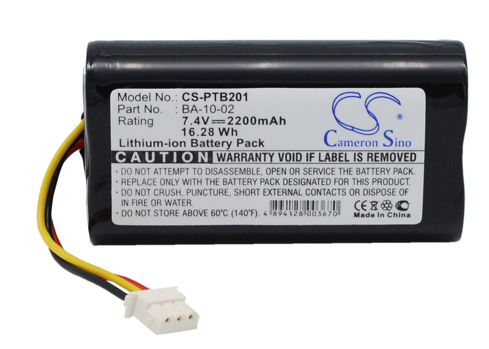 CS-PTB201 : Battery for Citizen CMP-10 Mobile Thermal printer battery, CMP-10BT - Replaces Citizen BA-10-02