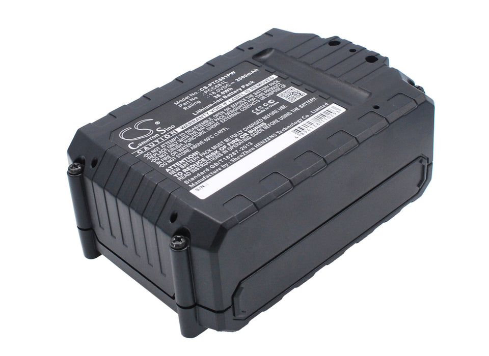 CS-PTC681PW : Battery for Black & Decker ASD18 Typ 1, ASD18 Typ 2, ASD184 Typ 1 and others - Replaces Black & Decker LB20, LB2X4020, LBX20 and others