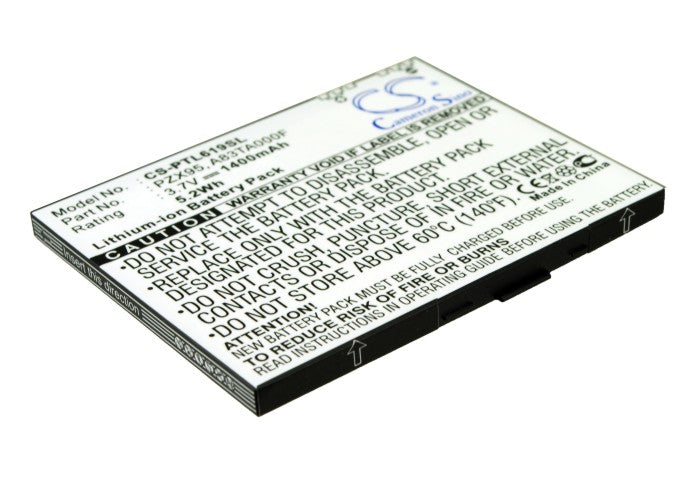 CS-PTL619SL : Battery for Pharos M619, Mercury 619, Traveler 619 and others - Replaces Pharos PZX95, A83TA000F