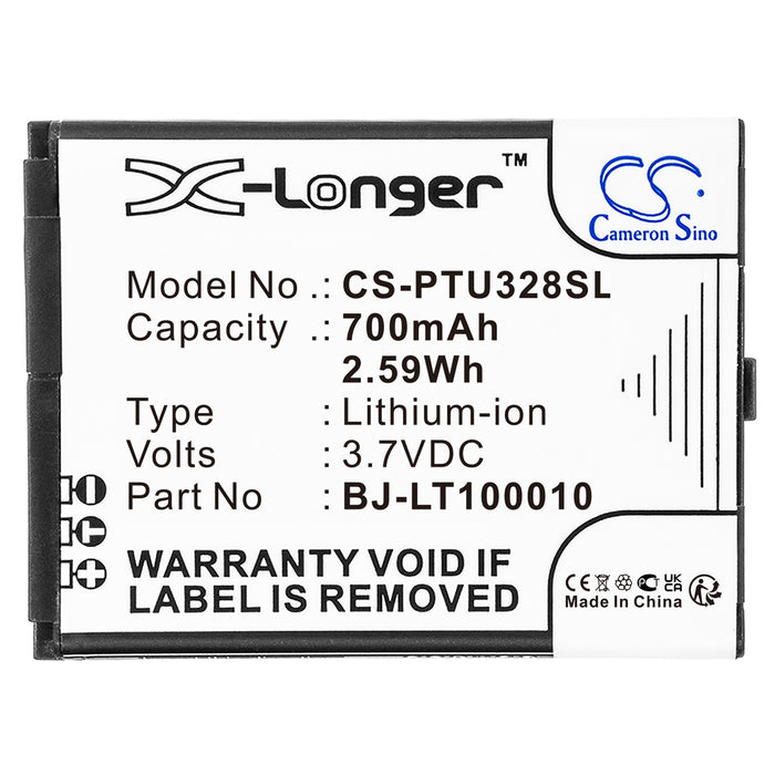 CS-PTU328SL : Battery for Panasonic KX-TU327, KX-TU327EX, KX-TU327EXBE and others - Replaces Panasonic BJ-LT100010