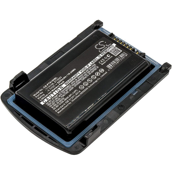 CS-PTX150BL : Battery for Zebra Omnii XT15, XT15 - Replaces Zebra HXT15-Li, 1110108, 1110108-02 and others