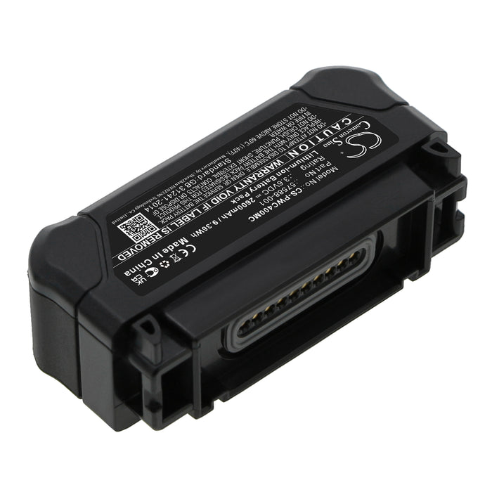 CS-PWC400MC : Battery for Panasonic WV-BWC4000, WV-BWC4000B, WV-BWC4000E and others - Replaces Panasonic 57588-001