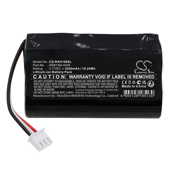 CS-RAH109SL : Battery for Ring Alarm Home Base Station, 4HB1U9-0EN0 - Replaces Ring SEB1N9-0000