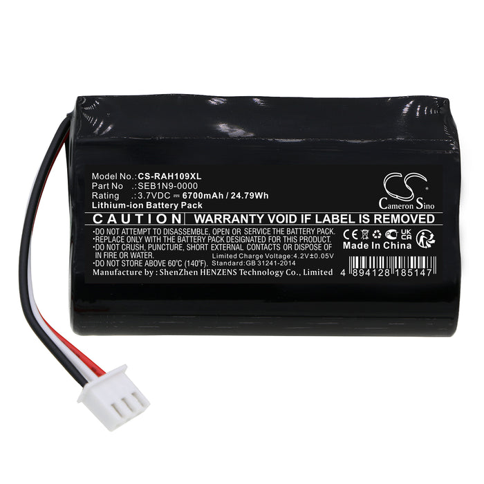 CS-RAH109XL : Battery for Ring Alarm Home Base Station - Replaces Ring SEB1N9-0000