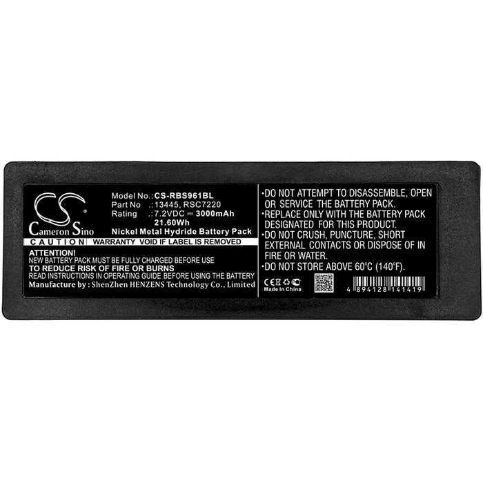 CS-RBS961BL : Battery for Palfinger 590, 790, 960 and others - Replaces Scanreco RSC7220, 13445, 16131 and others